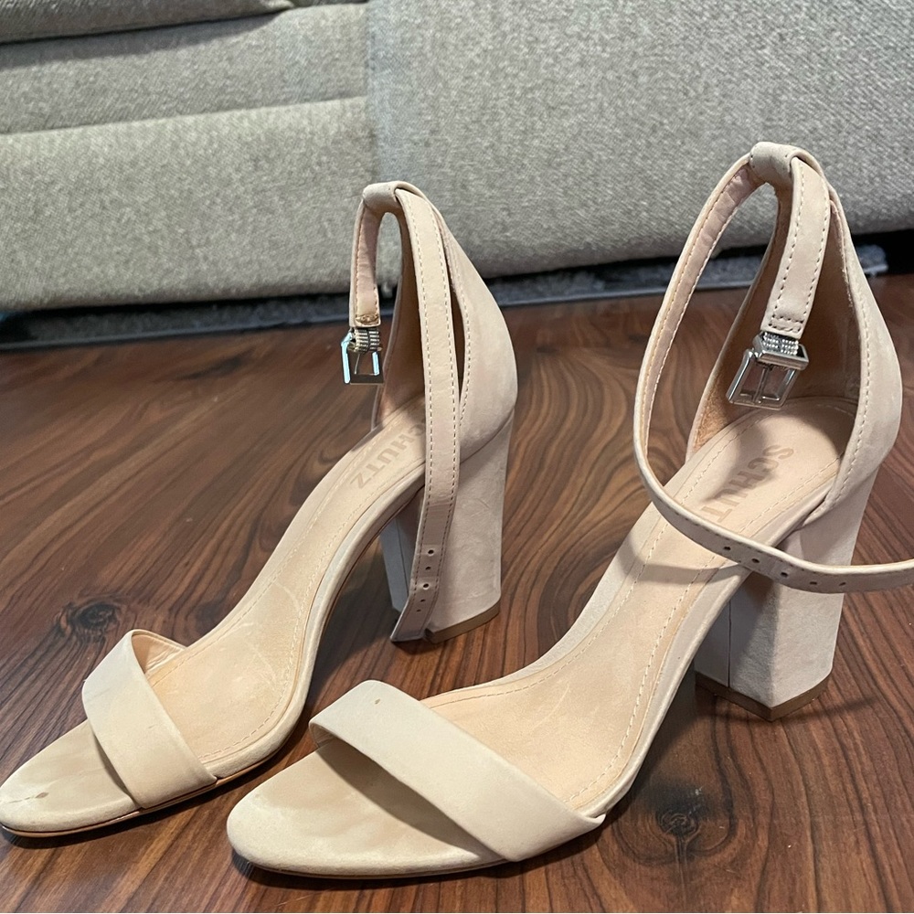 Schutz Nude Heel 6